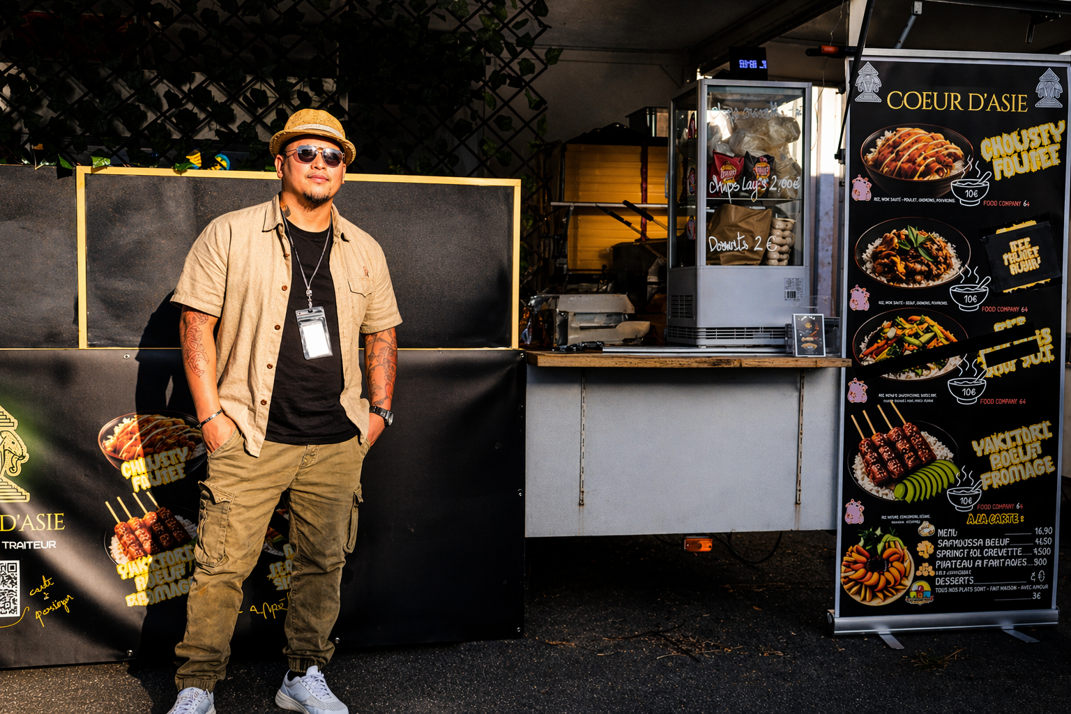 Atama — Chef et fondateur de Cœur d'Asie