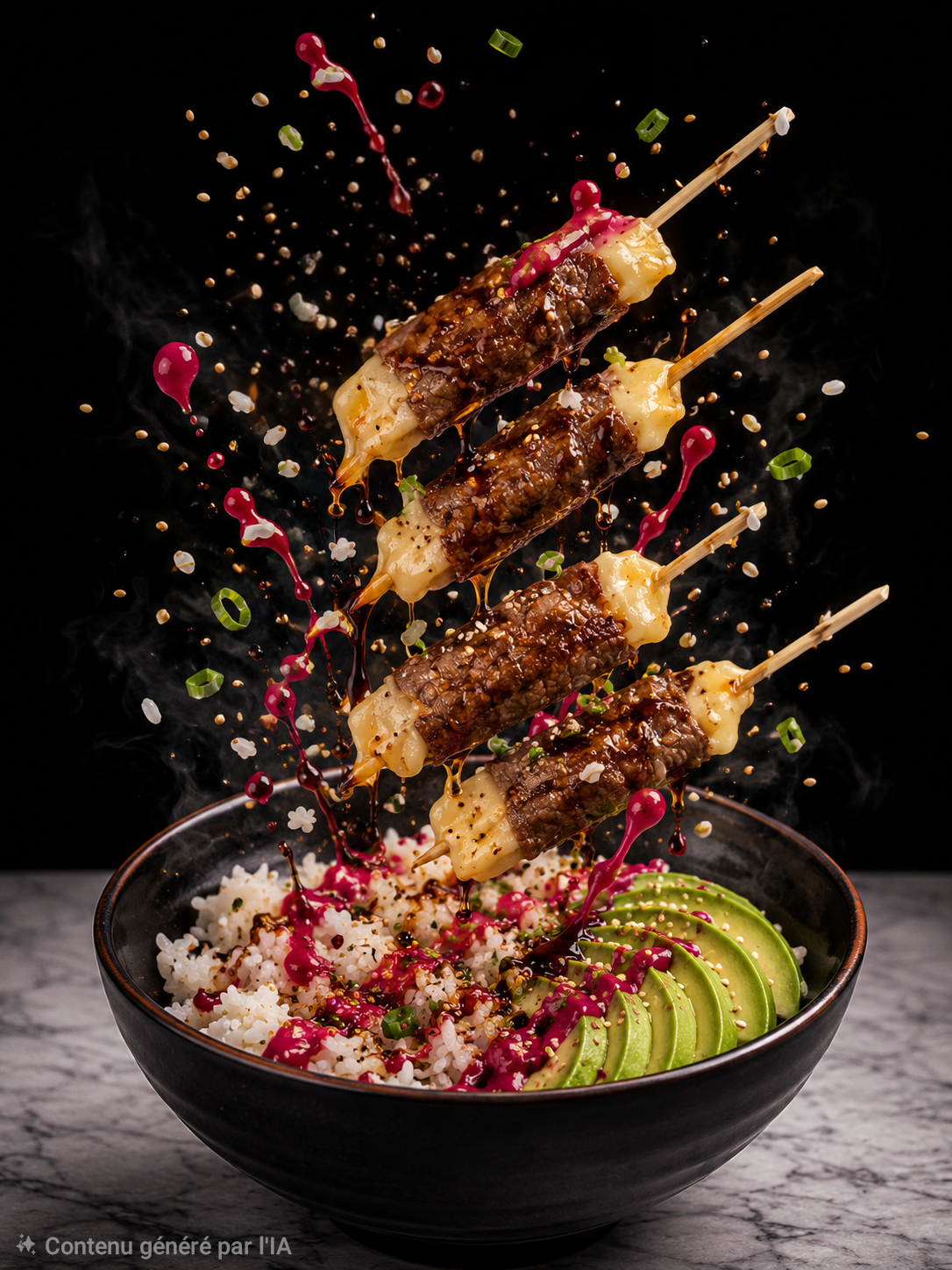 Yakitori Bœuf-Fromage